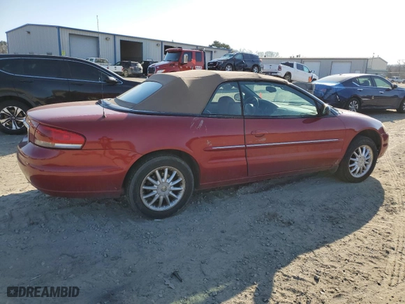 2002 Chrysler Sebring LXi with VIN 1C3EL55R52N211724, listed as a Copart auction lot 42545065 with 161,321 mi miles and Clean Title. Bid and sale history available at carsss.com. Image 3.