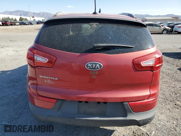2011 Kia Sportage with VIN KNDPB3A23B7117933, listed as a Copart auction lot 59360025 with 196,779 mi miles and Salvage title. Bid and sale history available at DreamBid. Image 6.