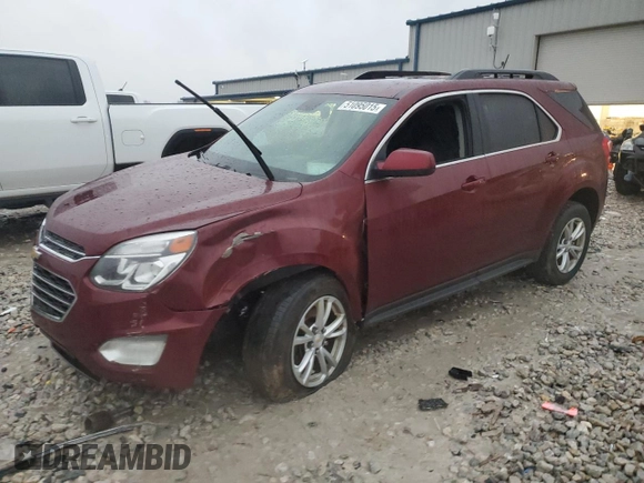2016 Chevrolet Equinox LT with VIN 2GNALCEK5G6131991, listed as a Copart auction lot 51095015 with 133,798 mi miles and Clean Title. Bid and sale history available at carsss.com. Image 1.