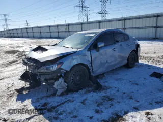2018 Subaru WRX Limited with VIN JF1VA1F60J9810283, listed as a Copart auction lot 46433155 with 95,676 mi miles and Salvage Title. Bid and sale history available at carsss.com. Image 1.