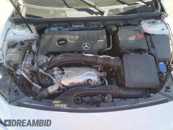 2020 Mercedes-Benz CLA 250 with VIN WDD5J4HB4LN077693, listed as a Copart auction lot 56899695 with 26,656 mi miles and Salvage title. Bid and sale history available at DreamBid. Image 11.
