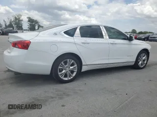 2014 Chevrolet Impala LT with VIN 2G1125S30E9108224, listed as a Copart auction lot 55293205 with 77,496 mi miles and Salvage Title. Bid and sale history available at DreamBid. Image 3.