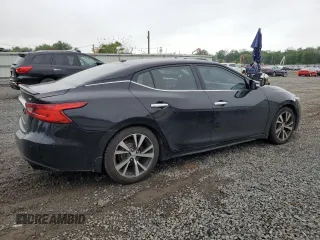 2016 Nissan Maxima SV with VIN 1N4AA6AP1GC448083, listed as a Copart auction lot 58641285 with 118,178 mi miles and Salvage title. Bid and sale history available at DreamBid. Image 3.