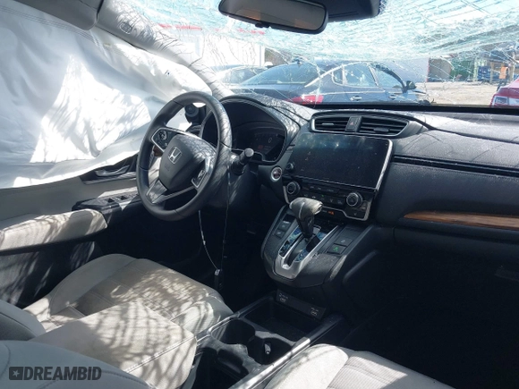 2020 Honda CR-V EX with VIN 2HKRW1H55LH405788, listed as a IAAI auction lot 41827036 with 47,056 mi miles. Bid and sale history available at carsss.com. Image 5.