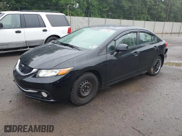 2012 Honda Civic LX z VIN 19XFB2F56CE375020, wystawiony jako Copart lot #61473855 z przebiegiem 172 476 mil mil oraz Szkoda całkowita • Salvage title. Historia ofert i sprzedaży dostępna na DreamBid. Obrazek 1.