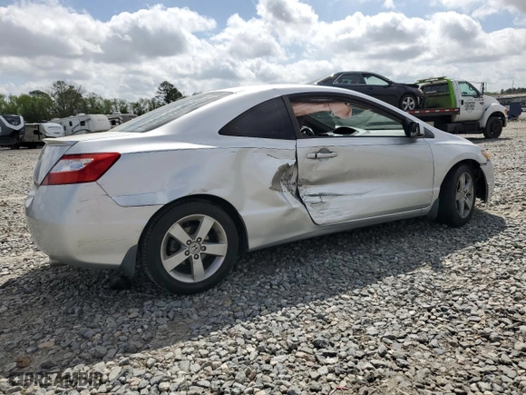 2008 Honda Civic Cpe EX with VIN 2HGFG12888H569511, listed as a Copart auction lot 51523725 with 173,230 mi miles and Salvage Title. Bid and sale history available at carsss.com. Image 3.