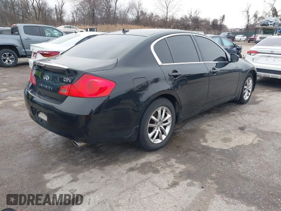 2009 Infiniti G37 x with VIN JNKCV61F99M359887, listed as a IAAI auction lot 41606853 with 123,404 mi miles. Bid and sale history available at carsss.com. Image 4.