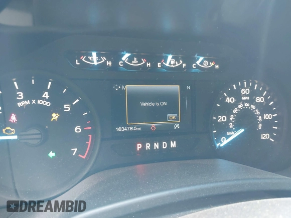 2018 Ford F-150 XL with VIN 1FTEX1CP3JKC39709, listed as a IAAI auction lot 42507999 with 163,478 mi miles and . Bid and sale history available at DreamBid. Image 7.