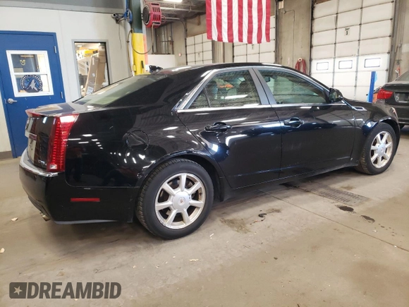 2009 Cadillac CTS AWD w/1SB with VIN 1G6DS57V590173006, listed as a Copart auction lot 76530524 with 131,750 mi miles and Clean Title. Bid and sale history available at carsss.com. Image 3.