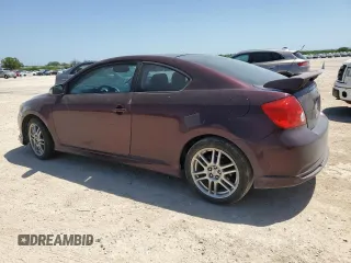 2007 Scion tC Spec with VIN JTKDE167970184208, listed as a Copart auction lot 52399535 with 158,416 mi miles and Salvage Title. Bid and sale history available at carsss.com. Image 2.