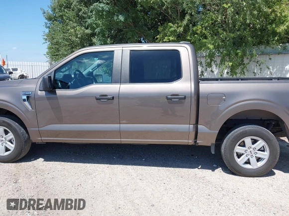2023 Ford F-150 XL with VIN 1FTEW1C8XPFA61245, listed as a IAAI auction lot 42692758 with 50,935 mi miles and . Bid and sale history available at DreamBid. Image 14.
