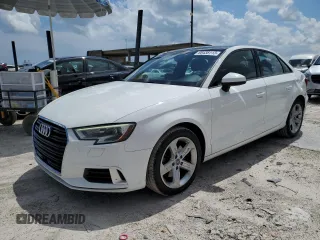 2017 Audi A3 Sedan Premium with VIN WAUAUGFF9H1040917, listed as a Copart auction lot 68438113 with 77,314 mi miles. Bid and sale history available at carsss.com. Image 1.