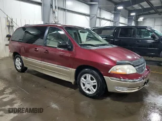 2001 Ford Windstar SEL z VIN 2FMDA56461BB77332, wystawiony jako Copart lot #54434145 z przebiegiem 141 624 mil mil oraz Szkody całkowita. Historia ofert i sprzedaży dostępna na DreamBid. Obrazek 4.