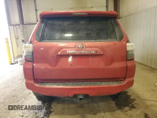 2022 Toyota 4Runner SR5 with VIN JTEMU5JR4N6019845, listed as a Copart auction lot 44859945 with 43,311 mi miles and Salvage title. Bid and sale history available at DreamBid. Image 6.