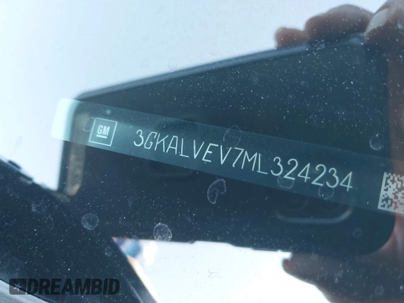 2021 GMC Terrain SLT с VIN 3GKALVEV7ML324234, выставлен на аукционе IAAI как лот 42660449 с пробегом 92 662 миль миль и . История ставок и продаж доступна на DreamBid. Изображение 9.