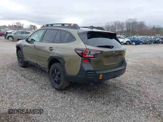 2025 Subaru Outback Wilderness with VIN 4S4BTGUD6S3162444, listed as a IAAI auction lot 41863679 with 8,854 mi miles. Bid and sale history available at carsss.com. Image 3.