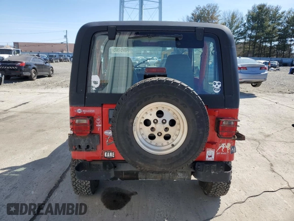 1994 Jeep Wrangler S with VIN 1J4FY19P1RP473249, listed as a Copart auction lot 48751975 with 102,666 mi miles and Clean Title. Bid and sale history available at carsss.com. Image 6.