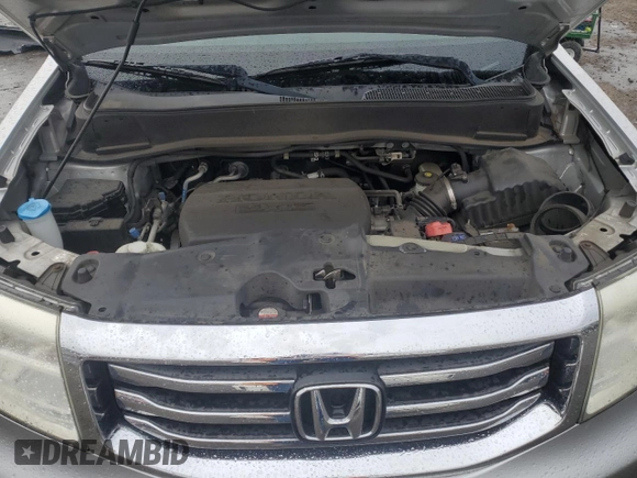 2012 Honda Pilot EX-L with VIN 5FNYF4H7XCB004489, listed as a Copart auction lot 47171315 with 241,178 mi miles and Salvage Title. Bid and sale history available at DreamBid. Image 14.