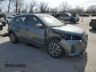 2024 Nissan Kicks SV with VIN 3N1CP5CVXRL483738, listed as a Copart auction lot 49792465 with 20,342 mi miles and Salvage Title. Bid and sale history available at carsss.com. Image 4.