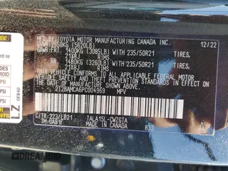 2023 Lexus RX 350 z VIN 2T2BAMCA6PC004969, wystawiony jako Copart lot #59915915 z przebiegiem 19 699 mil mil oraz Szkoda całkowita • Salvage title. Historia ofert i sprzedaży dostępna na DreamBid. Obrazek 13.
