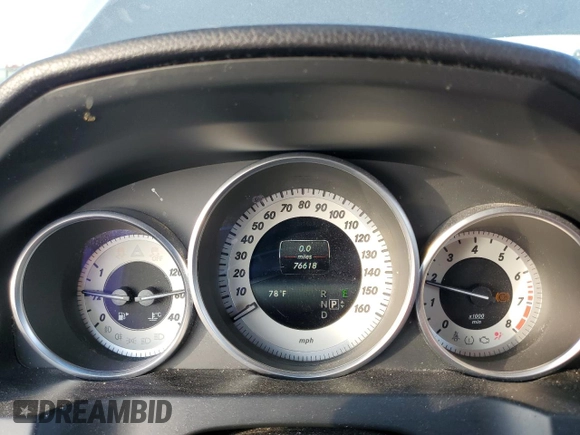 2016 Mercedes-Benz E 400 with VIN WDDKK6FF0GF336911, listed as a Copart auction lot 88905295 with 76,618 mi miles and Salvage Title. Bid and sale history available at carsss.com. Image 9.
