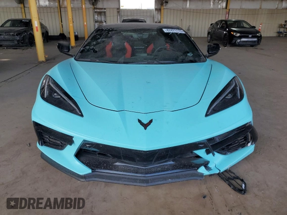 2021 Chevrolet Corvette 3LT with VIN 1G1YC3D4XM5105039, listed as a Copart auction lot 47471115 with Not provided miles and Salvage title. Bid and sale history available at DreamBid. Image 5.