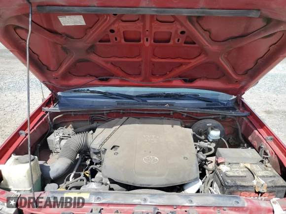 2010 Toyota Tacoma PreRunner with VIN 3TMKU4HN6AM025522, listed as a Copart auction lot 49092095 with 261,795 mi miles and Salvage title. Bid and sale history available at DreamBid. Image 11.