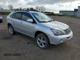 2008 Lexus RX 400h with VIN JTJHW31U282062663, listed as a Copart auction lot 53675635 with 307,202 mi miles and Clean Title. Bid and sale history available at DreamBid. Image 4.