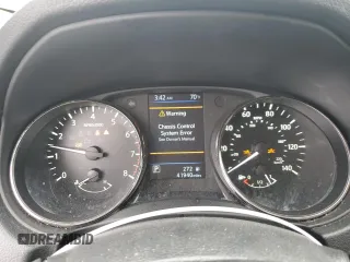 2020 Nissan Rogue SV with VIN KNMAT2MT0LP523946, listed as a Copart auction lot 47184445 with 41,940 mi miles and Salvage Title. Bid and sale history available at carsss.com. Image 9.