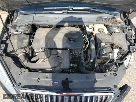 2015 Buick Verano with VIN 1G4PP5SK1F4209847, listed as a Copart auction lot 58550065 with 53,626 mi miles and Salvage title. Bid and sale history available at DreamBid. Image 11.