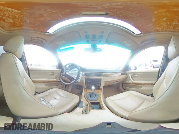 2006 BMW 3 Series 325xi with VIN WBAVD13536KV06357, listed as a Copart auction lot 51684215 with 153,389 mi miles and Salvage Title. Bid and sale history available at carsss.com. Image 12.