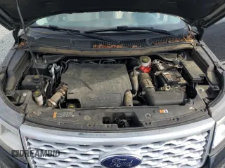 2017 Ford Explorer Platinum с VIN 1FM5K8HT8HGD79728, выставлен на аукционе Copart как лот 54225335 с пробегом 108 409 миль миль и Списание • Salvage title. История ставок и продаж доступна на DreamBid. Изображение 12.