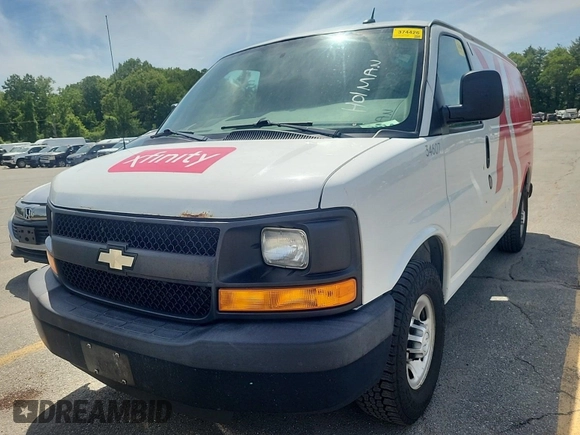 2015 Chevrolet Express Cargo with VIN 1GCWGFCF9F1167047, listed as a IAAI auction lot 42666478 with 169,647 mi miles and . Bid and sale history available at DreamBid. Image 15.