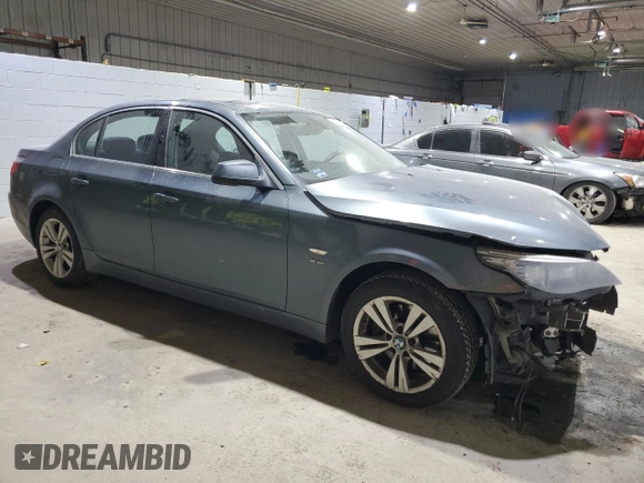 2010 BMW 5 Series 528i xDrive with VIN WBANV1C51AC443436, listed as a Copart auction lot 87717345 with 212,794 mi miles and Salvage Title. Bid and sale history available at carsss.com. Image 4.