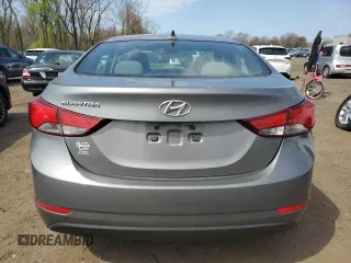 2014 Hyundai Elantra SE with VIN 5NPDH4AE9EH495336, listed as a Copart auction lot 54343835 with 156,603 mi miles and Salvage Title. Bid and sale history available at DreamBid. Image 6.