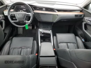 2019 Audi e-tron Prestige with VIN WA1VABGE9KB021981, listed as a Copart auction lot 50371845 with 46,624 mi miles and Salvage Title. Bid and sale history available at carsss.com. Image 8.