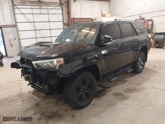 2017 Toyota 4Runner SR5 with VIN JTEBU5JR8H5421711, listed as a IAAI auction lot 41731575 with 87,356 mi miles. Bid and sale history available at carsss.com. Image 18.