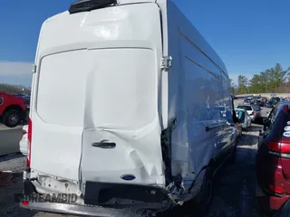 2018 Ford Transit with VIN 1FTYR3XM4JKA16579, listed as a IAAI auction lot 41560447 with 200,343 mi miles. Bid and sale history available at carsss.com. Image 6.