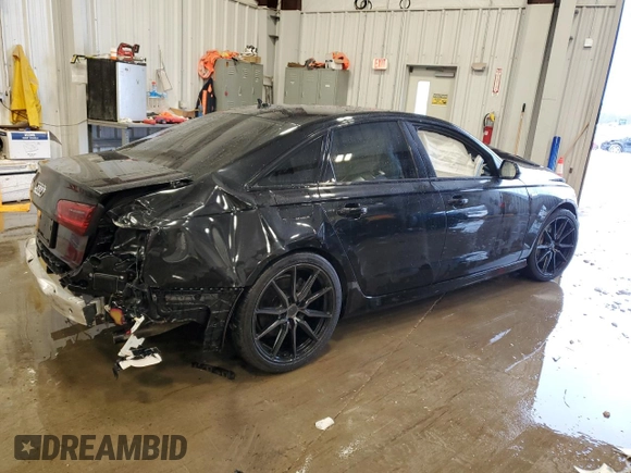2017 Audi A6 Prestige with VIN WAUH2AFC1HN131258, listed as a Copart auction lot 44967545 with 0 mi miles and Salvage Title. Bid and sale history available at carsss.com. Image 3.