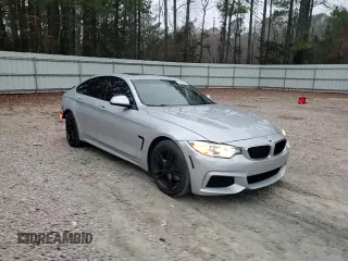 2015 BMW 4 Series 428i xDrive with VIN WBA4C9C54FG135273, listed as a Copart auction lot 48623135 with 202,238 mi miles and Salvage Title. Bid and sale history available at DreamBid. Image 10.