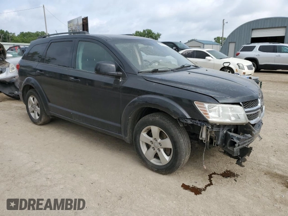 2012 Dodge Journey SXT z VIN 3C4PDCBG2CT314562, wystawiony jako Copart lot #57500195 z przebiegiem 156 319 mil mil oraz Szkoda całkowita • Salvage title. Historia ofert i sprzedaży dostępna na DreamBid. Obrazek 4.