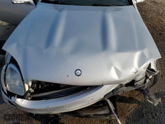 2002 Mercedes-Benz SLK-Class 3.2L with VIN WDBKK65F22F248235, listed as a Copart auction lot 71177974 with Not Provided miles and Salvage Title. Bid and sale history available at carsss.com. Image 11.
