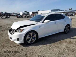 2012 Lexus IS 350 z VIN JTHBE5C29C5029765, wystawiony jako Copart lot #41739515 z przebiegiem 135 099 mil mil oraz Szkoda całkowita • Salvage title. Historia ofert i sprzedaży dostępna na DreamBid. Obrazek 1.