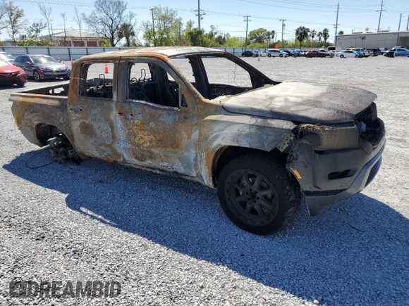 2022 Nissan Frontier SV with VIN 1N6ED1EJ1NN650075, listed as a Copart auction lot 48313655 with Not Provided miles and Non Repairable. Bid and sale history available at DreamBid. Image 4.