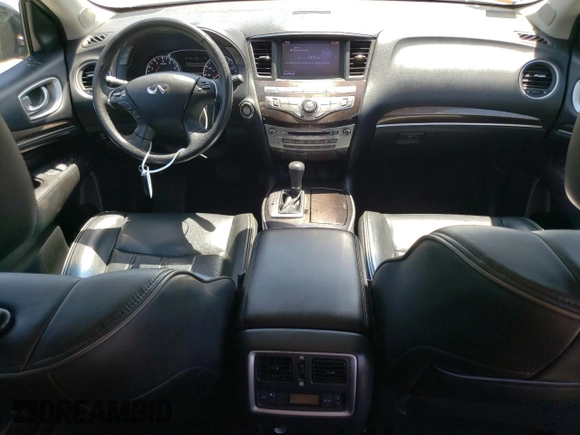 2013 Infiniti JX35 with VIN 5N1AL0MM0DC318399, listed as a Copart auction lot 53798305 with 114,356 mi miles and Clean Title. Bid and sale history available at DreamBid. Image 8.