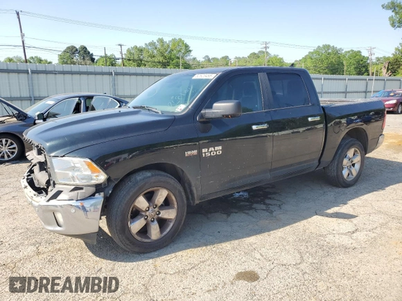 2016 Ram 1500 Lone Star with VIN 1C6RR6LT4GS268187, listed as a Copart auction lot 52523455 with 284,155 mi miles and Salvage Title. Bid and sale history available at carsss.com. Image 1.