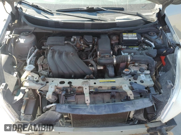 2013 Nissan Versa S Plus with VIN 3N1CN7AP3DL863681, listed as a Copart auction lot 76935524 with 86,971 mi miles and Salvage title. Bid and sale history available at DreamBid. Image 13.