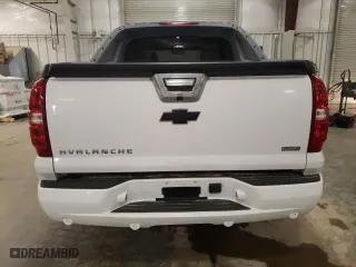 2010 Chevrolet Avalanche LTZ with VIN 3GNVKGE06AG242863, listed as a Copart auction lot 54746485 with 135,399 mi miles and Salvage Title. Bid and sale history available at carsss.com. Image 6.