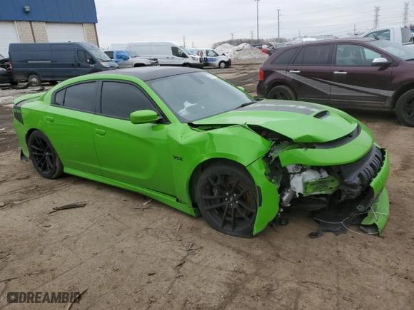 2017 Dodge Charger R/T Scat Pack with VIN 2C3CDXGJ5HH609508, listed as a Copart auction lot 47596765 with 69,125 mi miles and Clean Title. Bid and sale history available at carsss.com. Image 4.