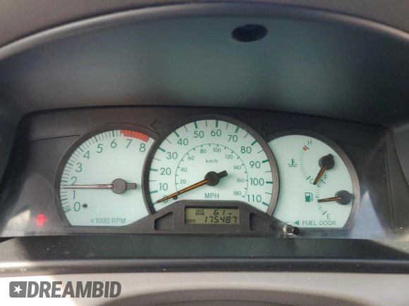 2003 Toyota Corolla CE with VIN 1NXBR32E43Z169570, listed as a Copart auction lot 52905785 with 175,487 mi miles and Salvage Title. Bid and sale history available at DreamBid. Image 9.